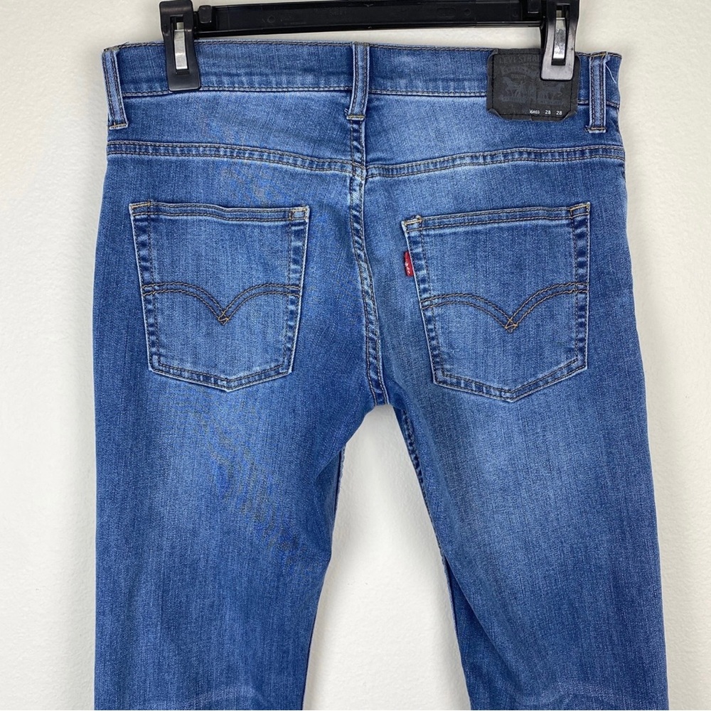 Boy’s Jeans 28x28 Levis 511 Slim Fit Medium Wash EUC 16 regular